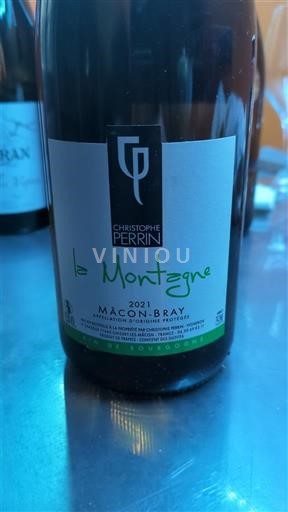 Bourgondië Mâcon en mâcon-dorpen Christophe Perrin La Montagne 2021