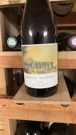 Rhônen laakso Côtes-du-rhône Baron de Montfaucon 2020