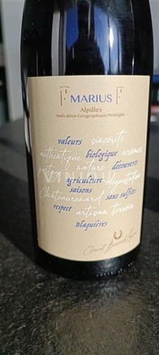 Alpi e Paesi Rodaniani Alpilles Domaine Des Blaquières Marius 2024