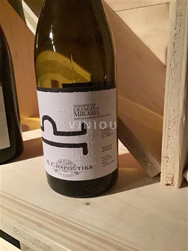 Alps and Rhodanian Region Coteaux de l'Ardèche Domaine Chapoutier Domaine Les Granges de Mirabel 2022