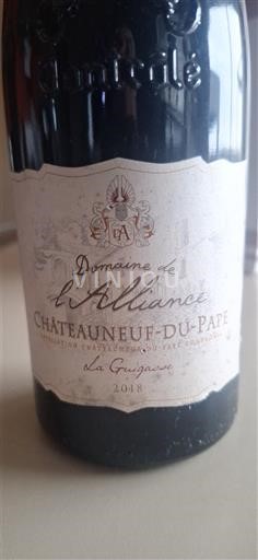 Valle del Rodano Châteauneuf-du-Pape Domaine L'Alliance La Guigasse 2018