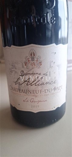 Valle del Rodano Châteauneuf-du-Pape Domaine L'Alliance La Guigasse 2019
