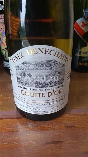 Loiren laakso Coteaux-du-Layon GAEC Denechaud Goutte d'Or 2007