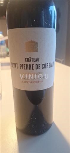 Bordeaux Saint-Estèphe Château Saint-Pierre de Corbian Grand Vin 2017