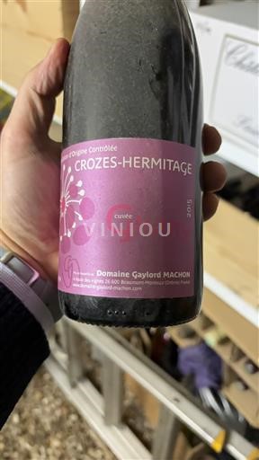Rhône Valley Crozes-Hermitage Domaine Gaylord Machon Gyps 2015