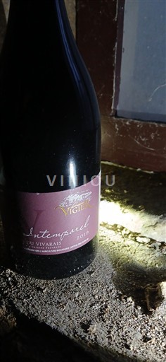 Alps and Rhodanian Region Coteaux de l'Ardèche Domaine Vigier L'Intemporel 2019