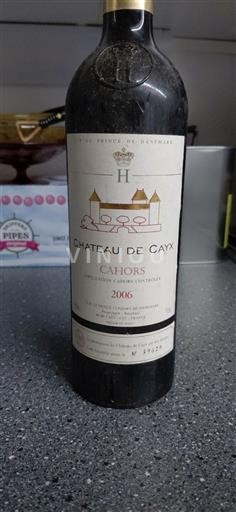 Sydvestfrankrig Cahors Château Cayx 2006