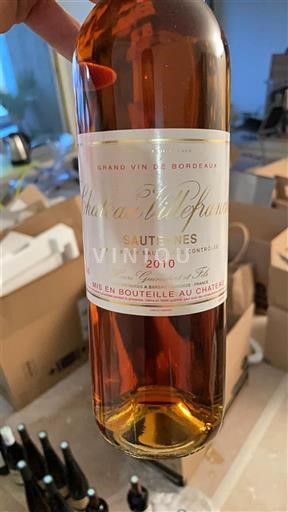 Bordeaux Sauternes Château Villefranche 2010