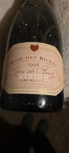 Champagne Rosé des Riceys Guy de Forez Les Riceys 1998