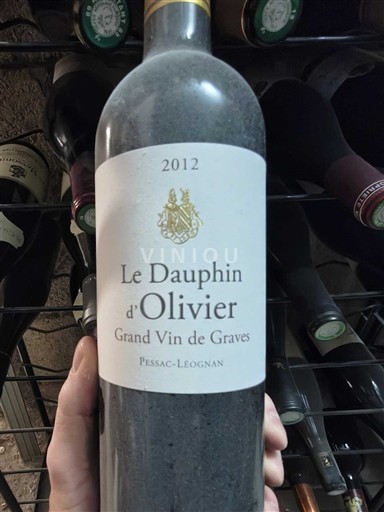 Bordeaux Pessac-Léognan Château Olivier Le Dauphin d'Olivier 2012