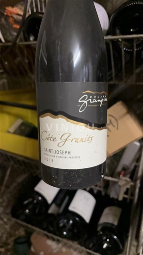 Rhône-dalen Saint-Joseph Roland Schmitt Côte Granit 2018