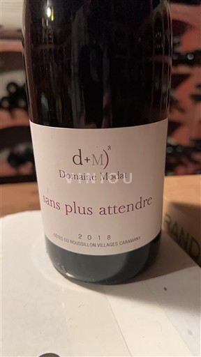 Roussillon Ikke specificeret Domaine Modat sans plus attendre 2018