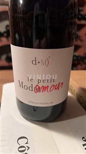 Vinos Rouge sec Le Petit Modamour D M³ Non millésimé Francia Rosellón Costas del Rosellón AOC