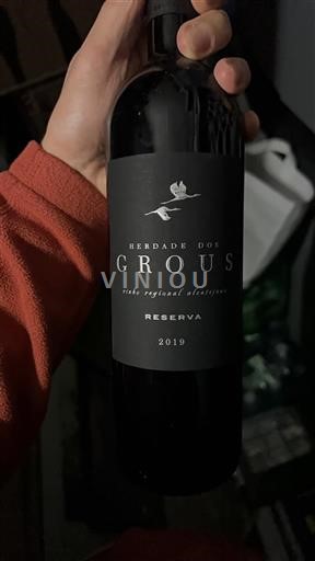 Alentejo Herdade dos Grous Reserva 2019