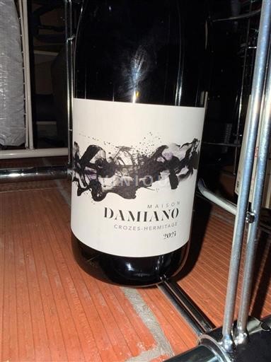 Rhônen laakso Crozes-Hermitage Maison Damiano 2021