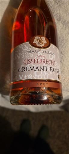 Alsace Crémant d'Alsace Château Willy Gisselbrecht Icke årgångsbetecknad