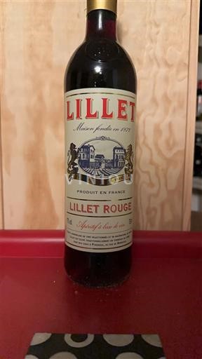 Bordeaux Lillet Lillet Rouge Ikke årgangsbestemt