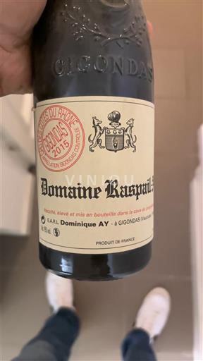 Thung lũng Rhône Gigondas Domaine Raspail-Ay 2015