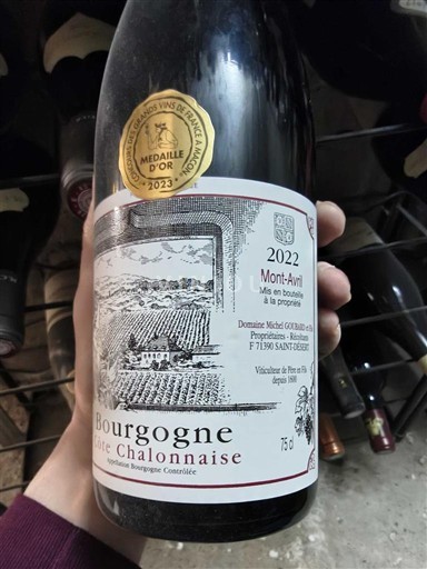 Burgundy Burgundy Côte Chalonnaise Domaine Michel Goubard & Fils Mont-Avril 2022