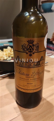 Bordeaux Bordeaux Supérieur Château Abzac Réserve 2020