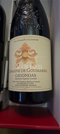 Rhône-dalen Gigondas Domaine Goumarre Ikke årgangsbestemt