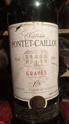 Burdeos Graves Château Pontet-Caillou 2010