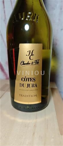 Vinhos Blanc sec Tradition Clavelin & Fils 2023 França Jura Côtes-do-jura AOC
