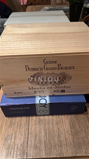 Vinos Rouge sec Château Truch Grand Poujeaux 2022 Francia Burdeos Moulis-en-Médoc AOC