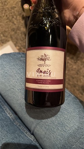 Wines Rouge sec Anaïs Domaine Chêne 2023 France Rhône Valley Saint Joseph AOC