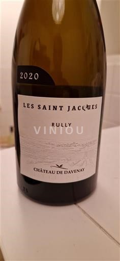 Burgundsko Rully Château Davenay Les Saint Jacques 2020