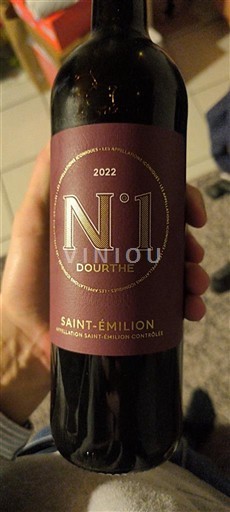 Bordoja Saint-Émilion Dourthe N°1 2022