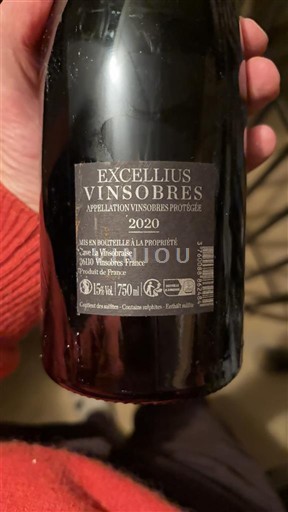 Valle del Rodano Vinsobres Cave La Vinsobraise Excellius 2020