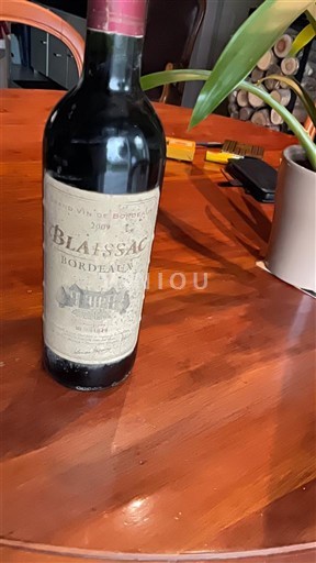 Burdeos Bordeaux Blaissac 2009