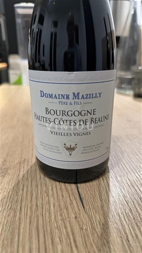 Burgundy Unspecified Domaine Mazilly Père & Fils Vieilles Vignes 2022