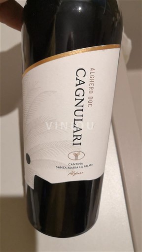 Sardinia Alghero Cantina Santa Maria La Palma Cagnulari 2021