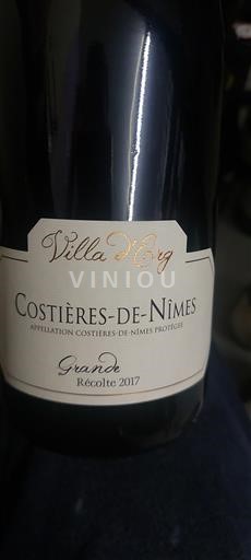 Vale do Ródano Costières de Nîmes Villa d'Erg Grande Récolte 2017