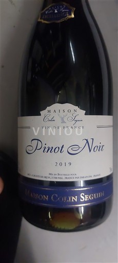 Bourgondië Niet gespecificeerd Maison Colin Seguin Pinot Noir 2019