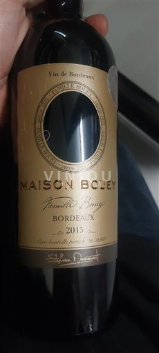 Bordeaux Maison Bouey 2015
