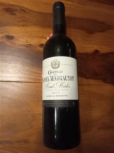 Bordeaux Haut-Médoc Château La Croix Margautot La Gravette 2017
