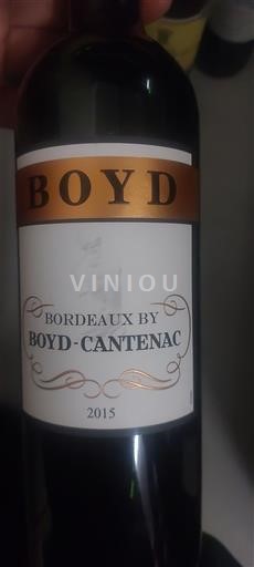 Burdeos Bordeaux Château Boyd-Cantenac Bordeaux by Boyd-Cantenac 2015