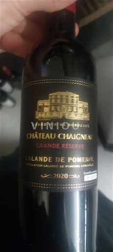 Burdeos Lalande-de-Pomerol Château Chaineau Grande Réserve 2020