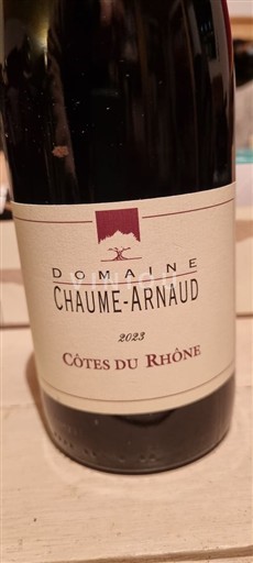 Valle del Rodano Vinsobres Domaine CHAUME-ARNAUD 2023