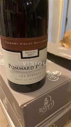 Burgundsko Nespecifikováno Premier Cru Thierry Violot-Guillemard Les Epenots 2017