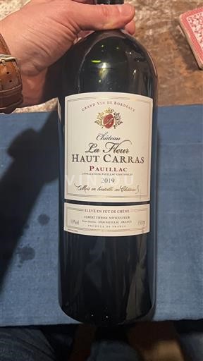 Bordeaux Pauillac Château La Fleur Haut Carras 2019