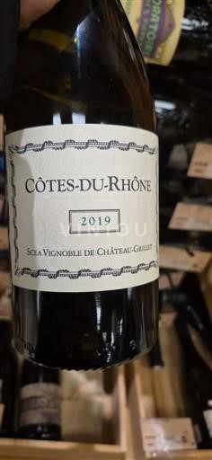 Rhône-dalen Côtes-du-Rhône Château SCEA Vignoble de Château-Grillet 2019