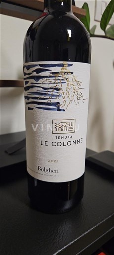 Toscana Bolgheri Tenuta Le Colonne 2022