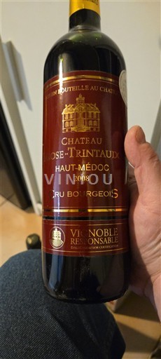 Bordeaux Haut-Médoc Cru Bourgeois Château Closé-Trintaudon 2008