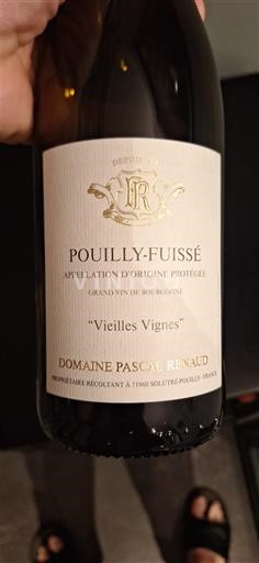 Burgundy Pouilly-Fuissé Domaine Pascal Renaud Vieilles Vignes 2024