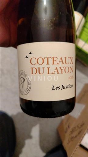 Dolina Loare Coteaux-du-Layon Domaine Pithon-Paillé Les Justices 2016