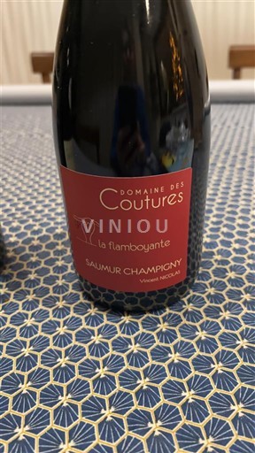 Loiren laakso Saumur-champigny Domaine S Coutures La Flamboyante 2022